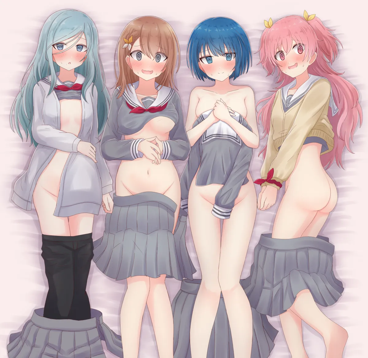 Kiritani Haruka, Hanasato Minori by Masurao19