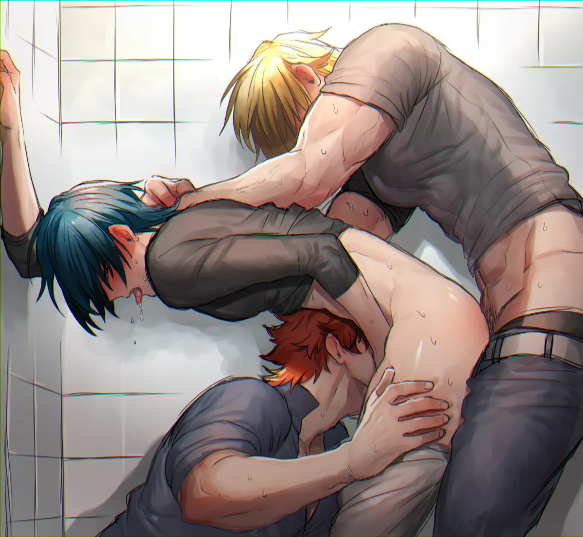 Dimitri Alexandre Blaiddyd, Male Byleth (Fire Emblem) by None (Kameko227)