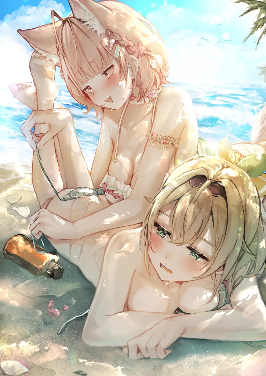 Hakui Koyori, Kazama Iroha by Yuzuno Wagiri