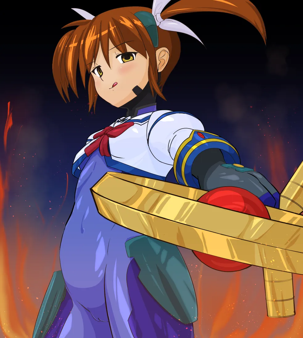 Takamachi Nanoha, Raising Heart by Darken (Darken13)