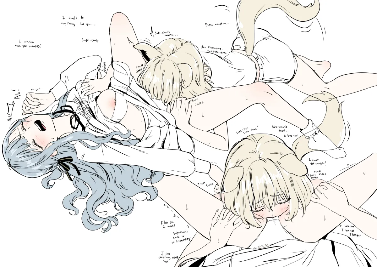 Togawa Sakiko, Misumi Uika by Miomujica