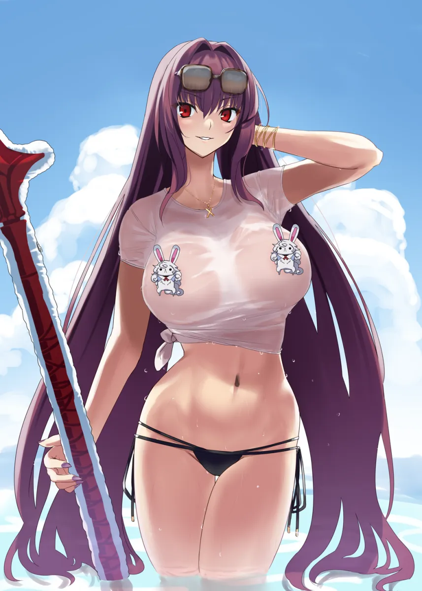 Scathach (Fate), Fou (Fate) by Gachou