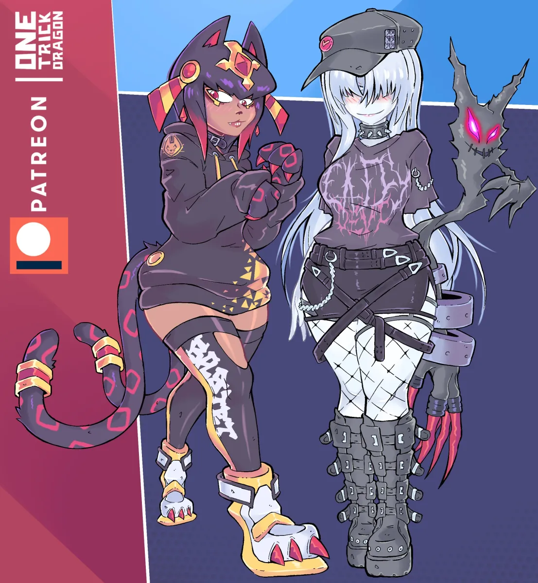 Ladydevimon, Bastemon by Onetrickdragon