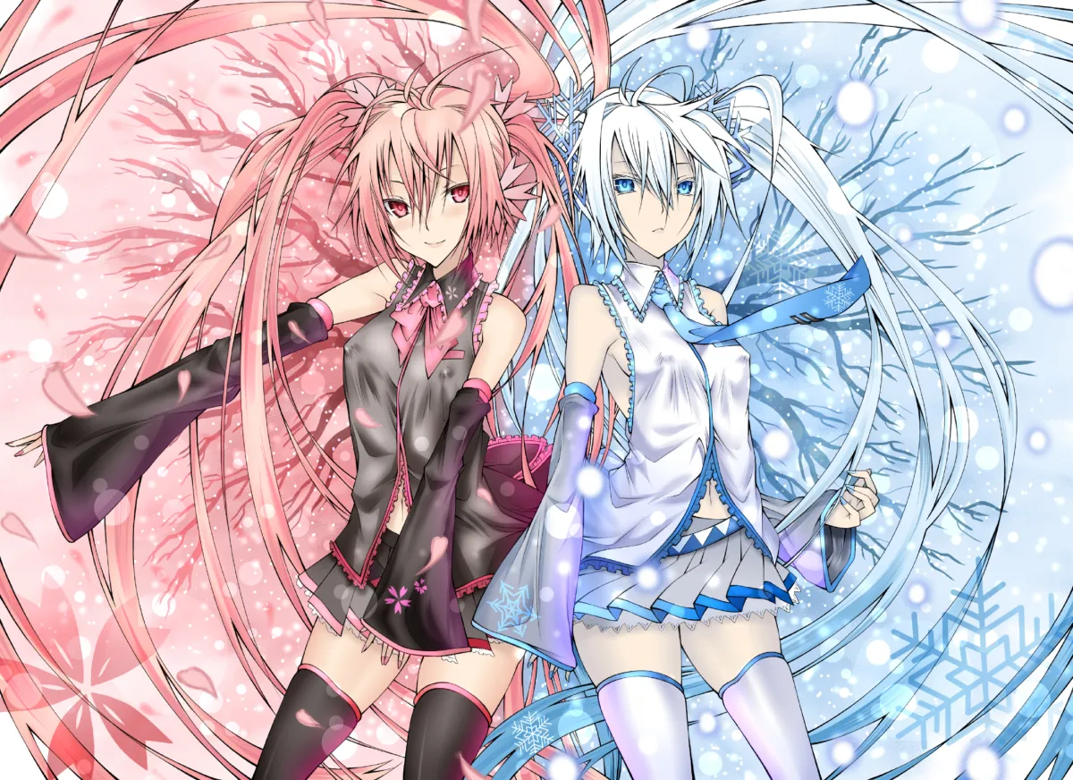 Hatsune Miku, Yuki Miku by Daive