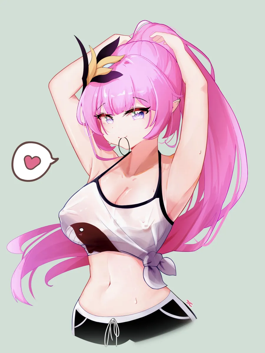 Elysia (Honkai Impact), Elysia (Miss Pink Elf) (Honkai Impact) by Dr3Amoon