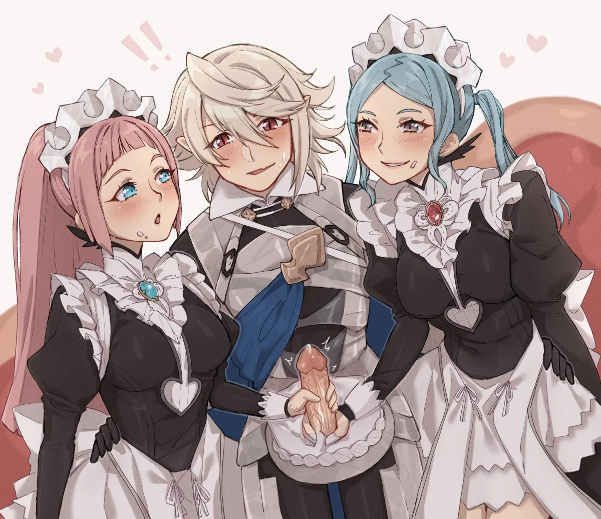 Male Corrin (Fire Emblem), Felicia (Fire Emblem) by Symoca