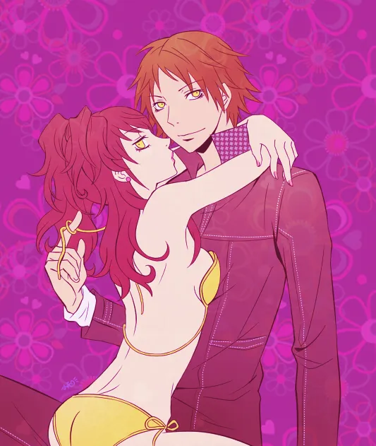 Kujikawa Rise, Hanamura Yousuke by Michaelovten