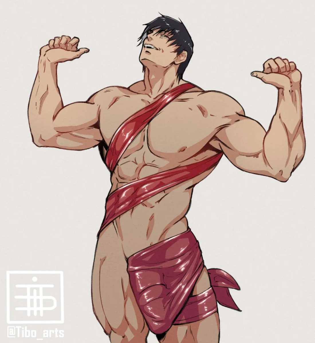 Fushiguro Toji by Tibo Arts