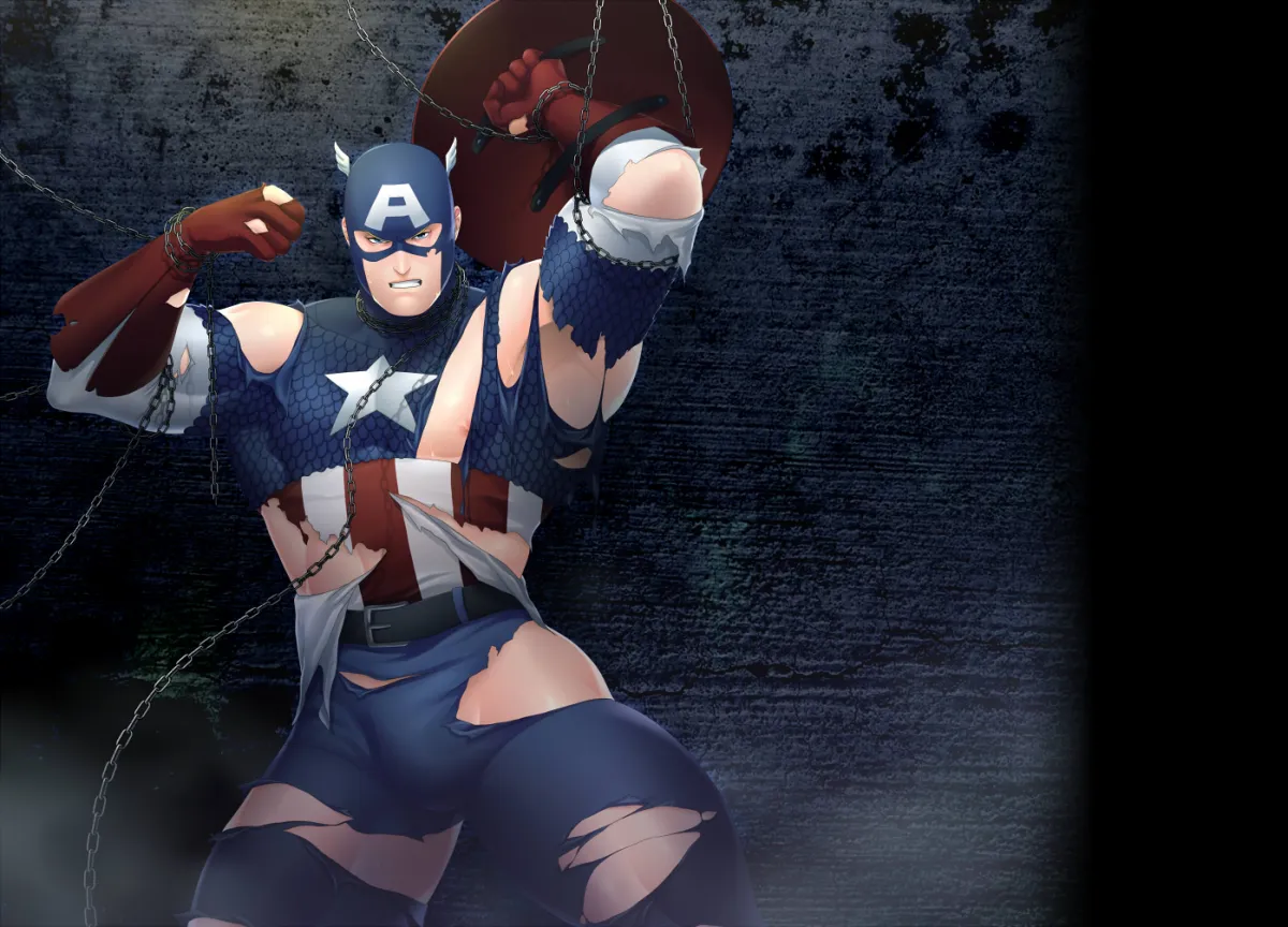 Steve Rogers, Captain America by Mxsxe