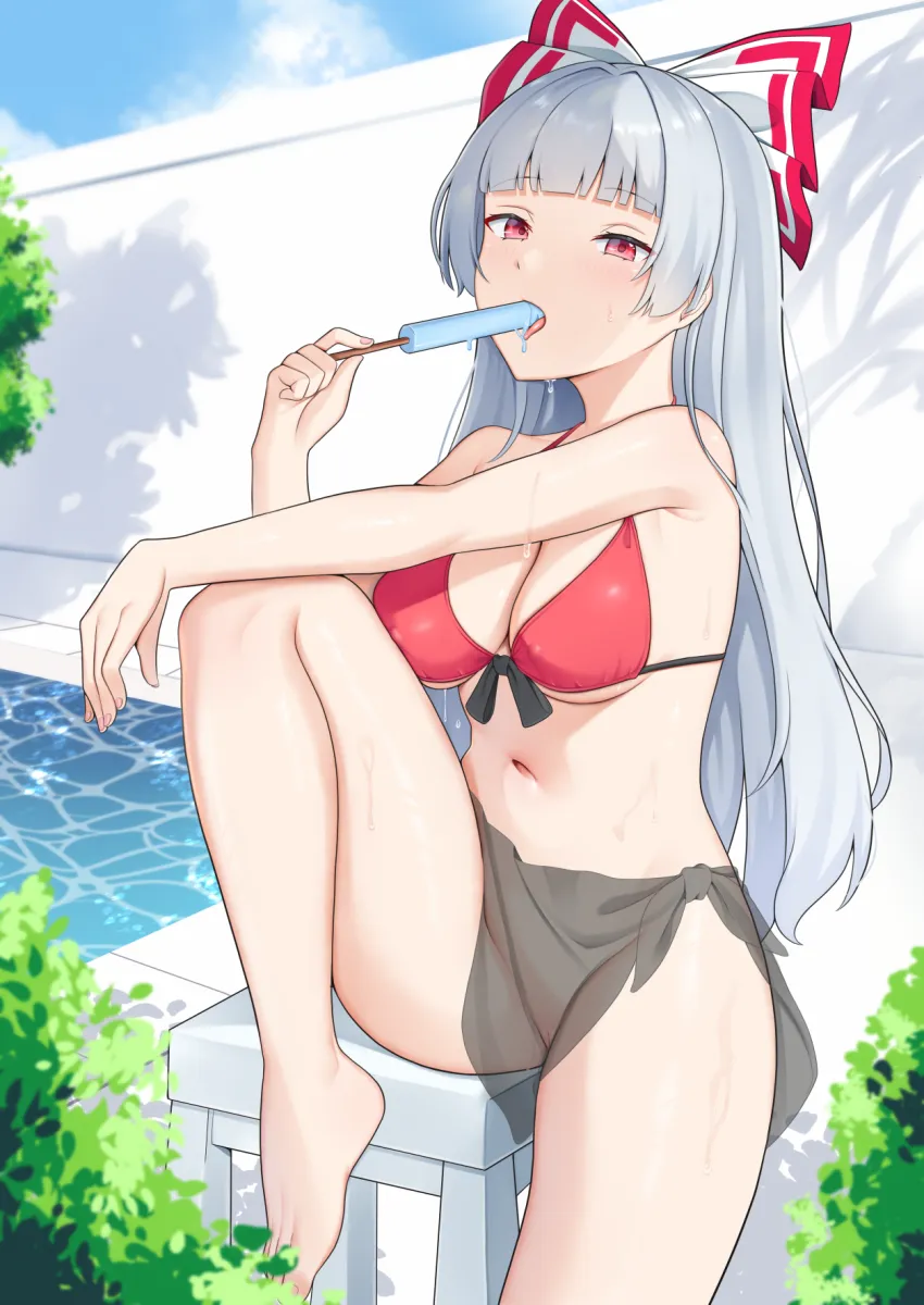 Fujiwara No Mokou by Akasaka Sato