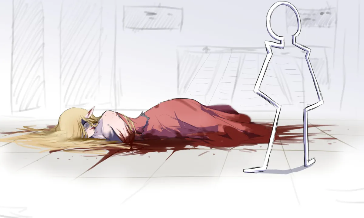 Oshino Shinobu, Kiss-Shot Acerola-Orion Heart-Under-Blade by Nadetauu