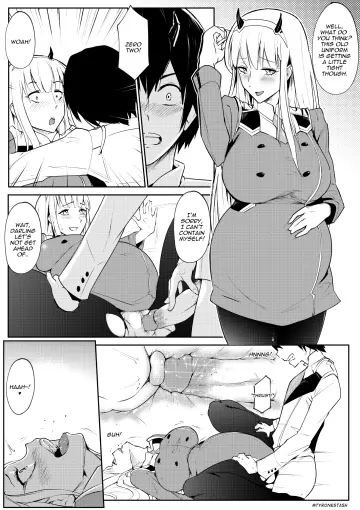 Zero Two (Darling In The Franxx) rule 34