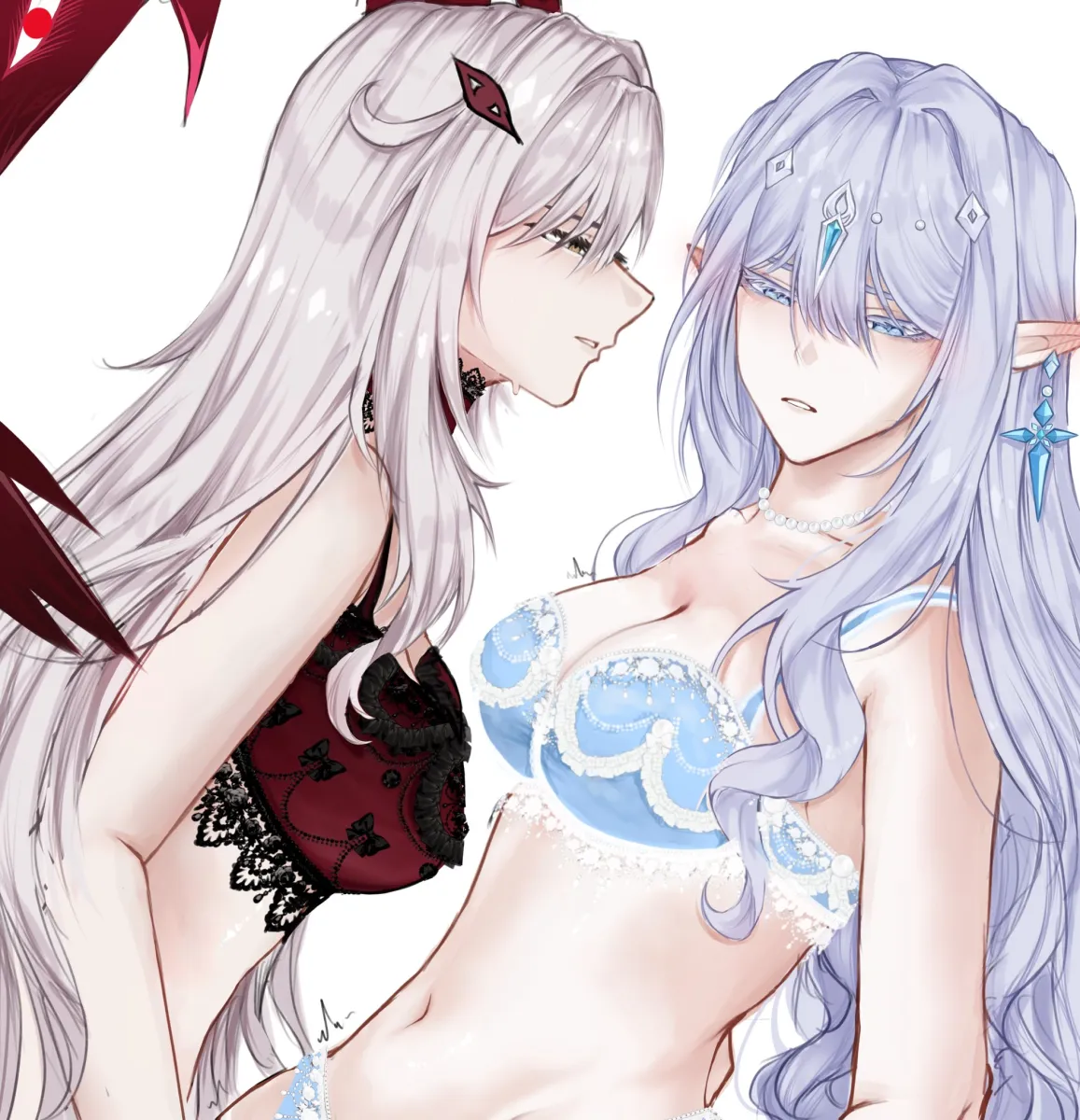 Anastasya Feodorovna Snezhnaya, Ronova (Genshin Impact) by Sky (Furinasdessert)