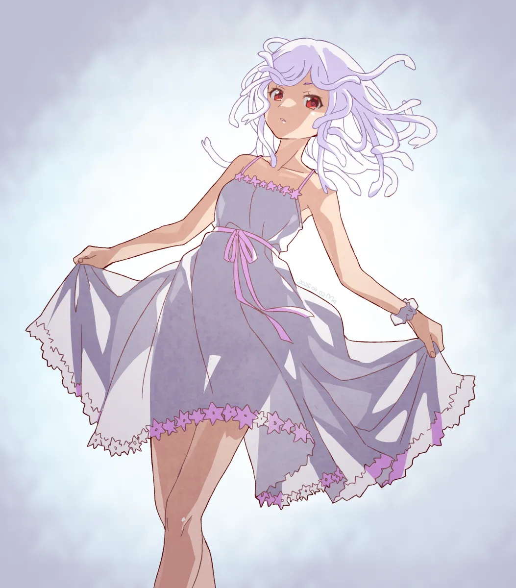 Sengoku Nadeko, God Nadeko by Manimani (Mani Ma)