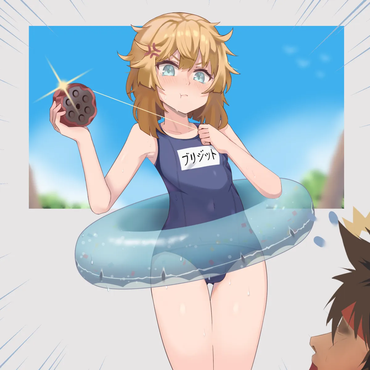 Bridget (Guilty Gear), Sol Badguy by Chrouching
