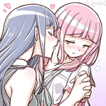 Licking Another's Neck