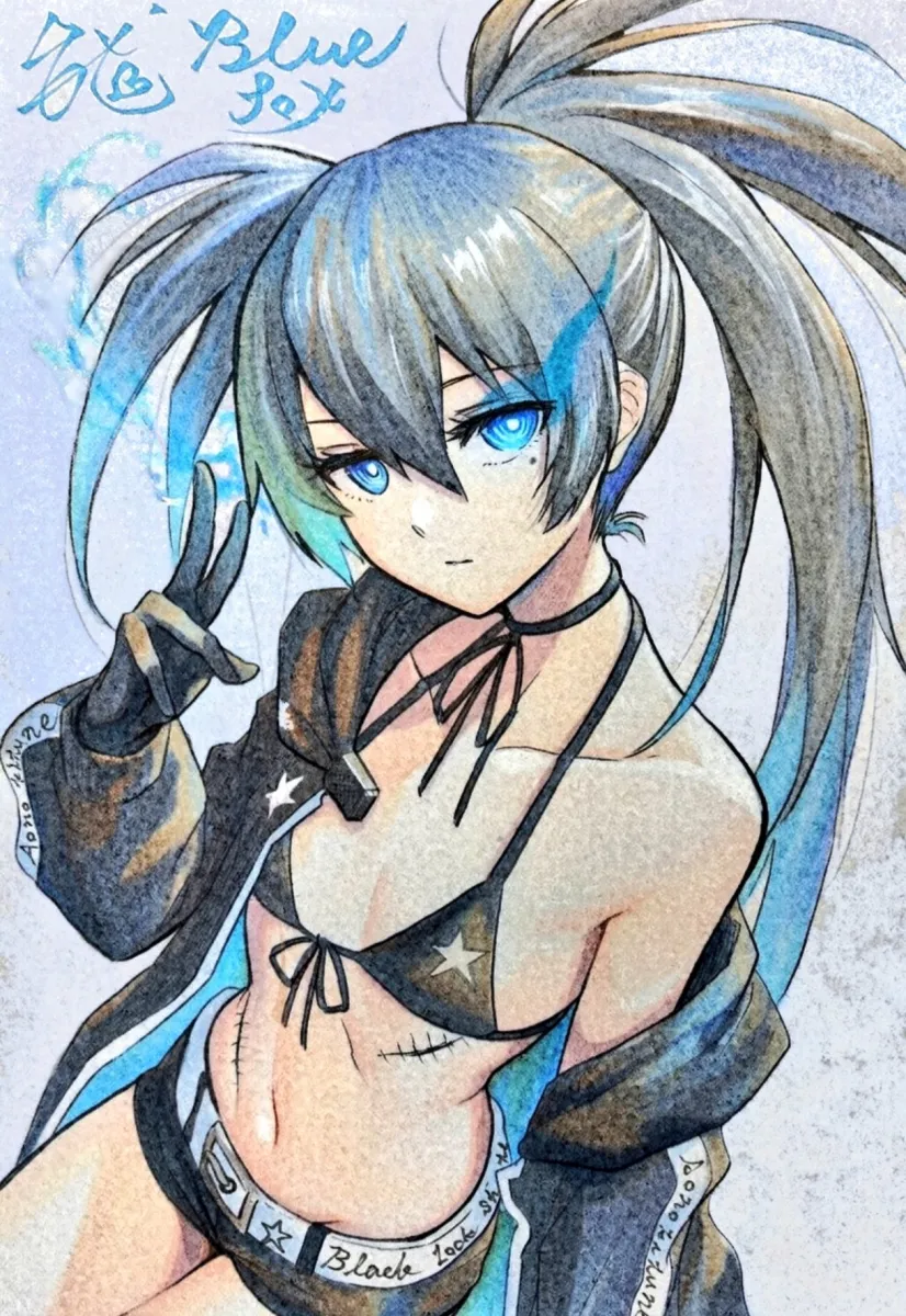 Black Rock Shooter (Character) by Queenkitune