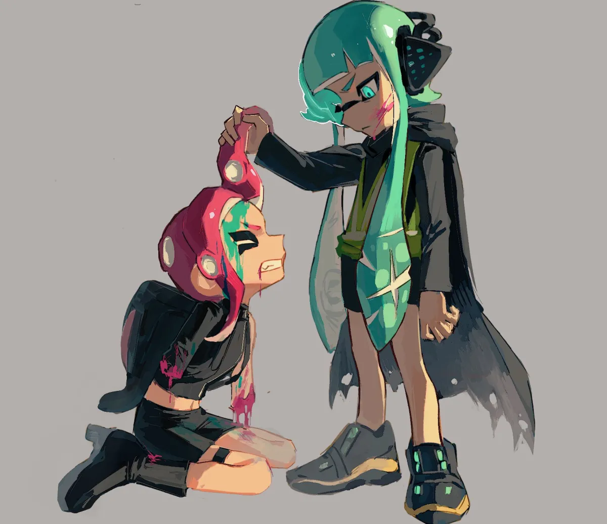 Inkling Player Character, Inkling Girl by Jitian114514