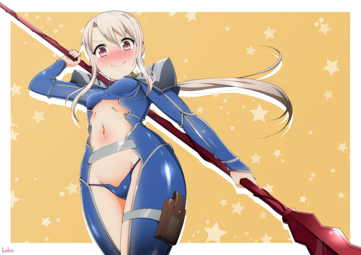 Illyasviel Von Einzbern, Cu Chulainn (Fate) by Ookami Maito