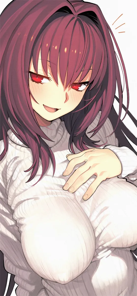Scathach (Fate), Scathach (Loungewear Mode) (Fate) by Kamisato Sora