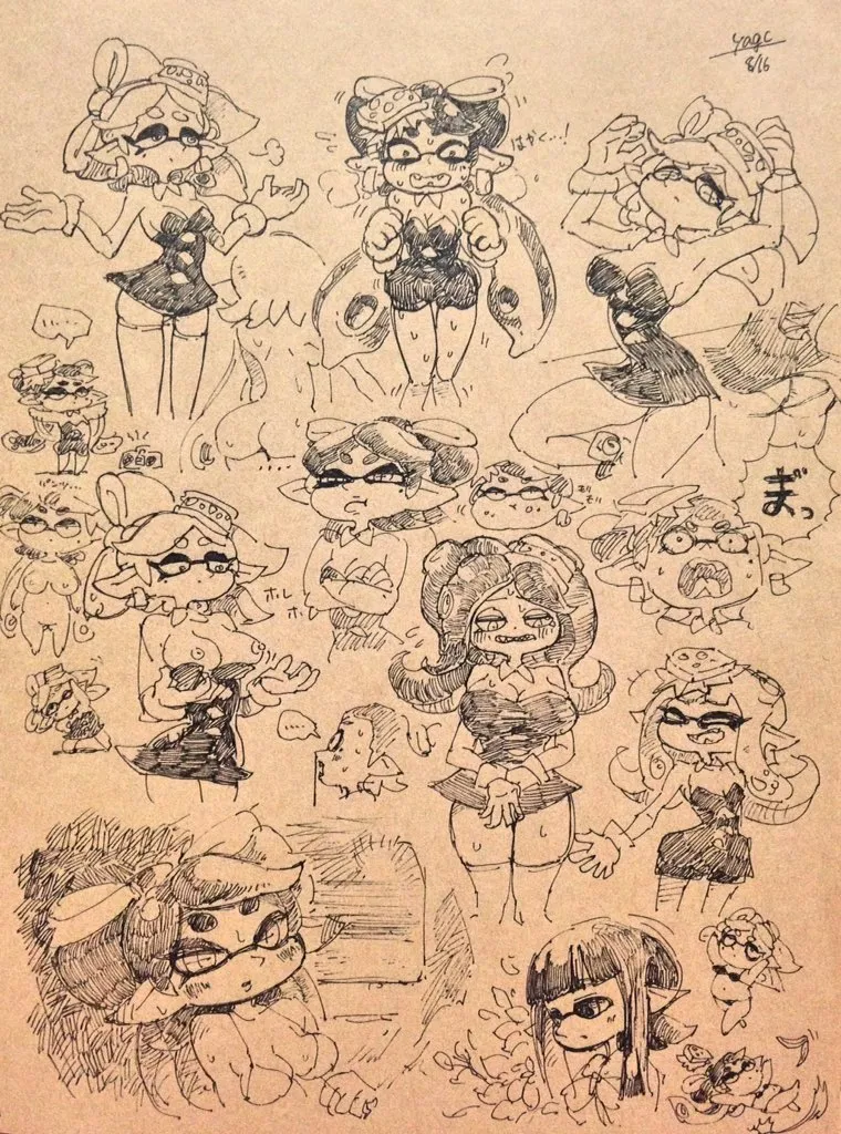 Inkling Player Character, Inkling Girl by Yuta Agc