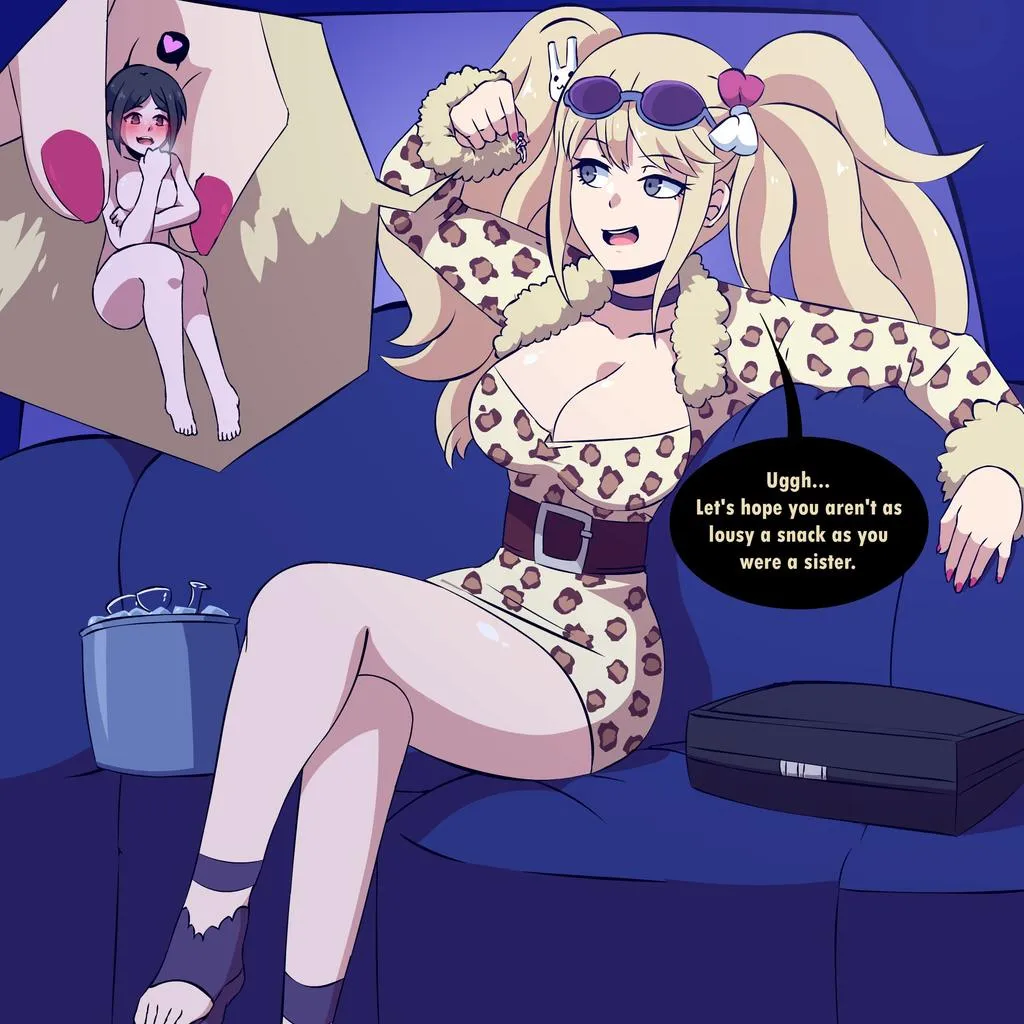 Enoshima Junko, Ikusaba Mukuro by Herretik