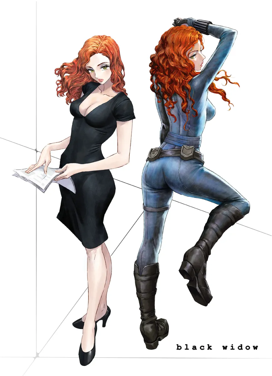 Black Widow, Natasha Romanoff by Ammi