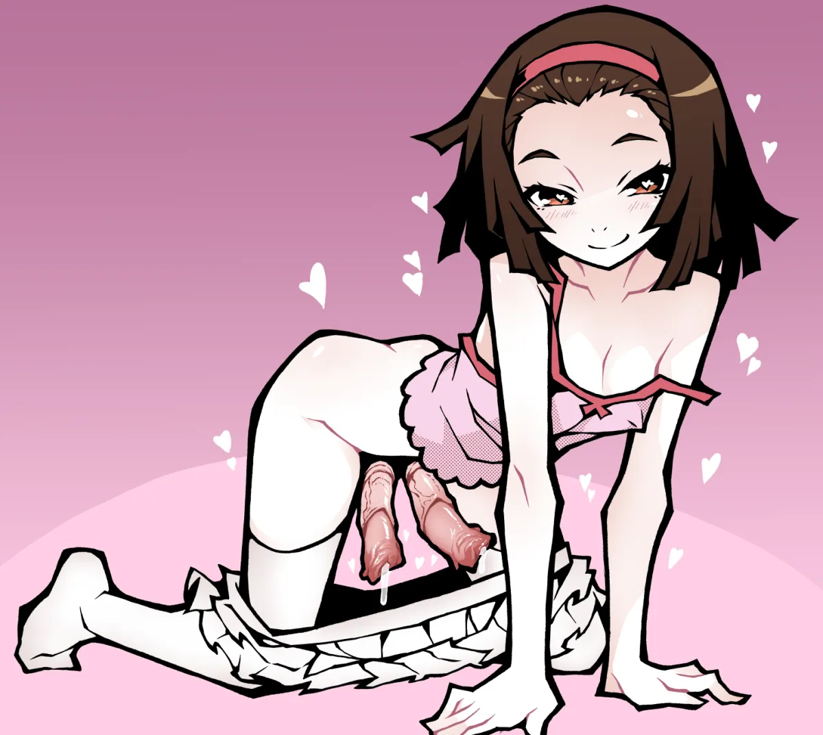 Sengoku Nadeko, Flirty Nadeko by Akableak
