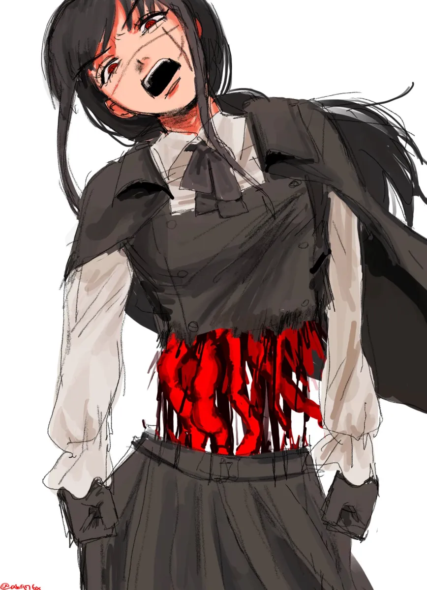 Yoru (Chainsaw Man) by Ak976X