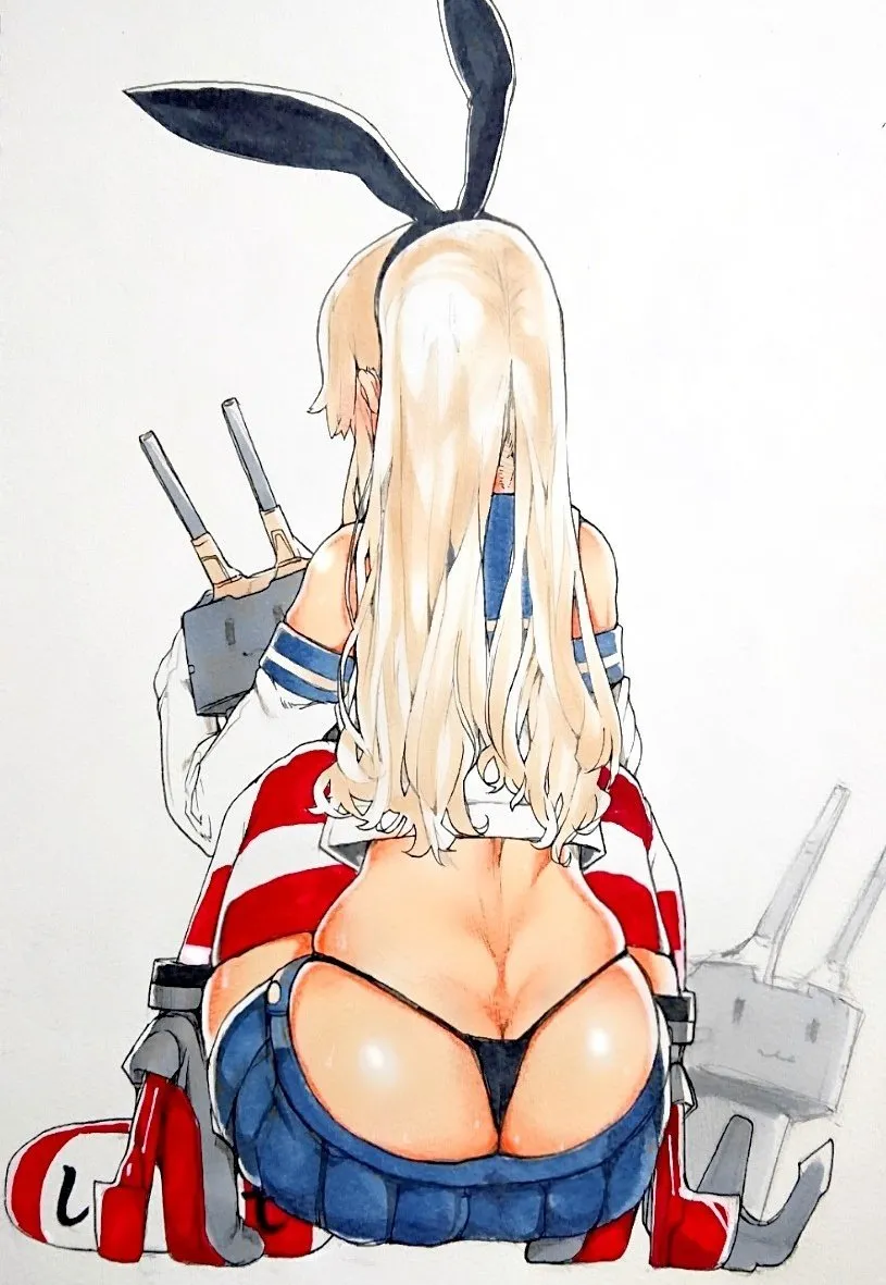 Shimakaze (Kancolle), Rensouhou-Chan by Sabusupi