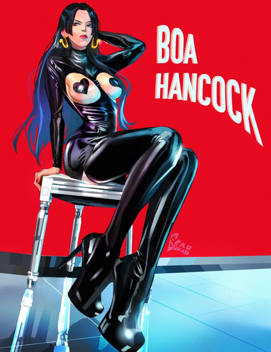 Boa Hancock by Clauduranart