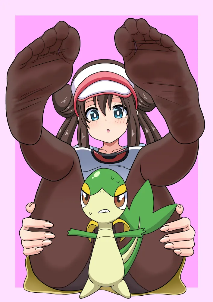 Rosa (Pokemon), Snivy by Nush Advance