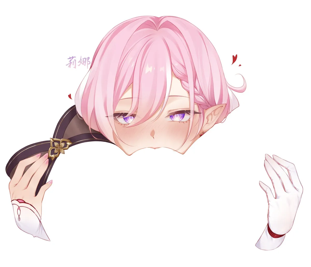 Elysia (Honkai Impact), Elysia (Hi Love Elf) (Honkai Impact) by Rin (Bakariiin)