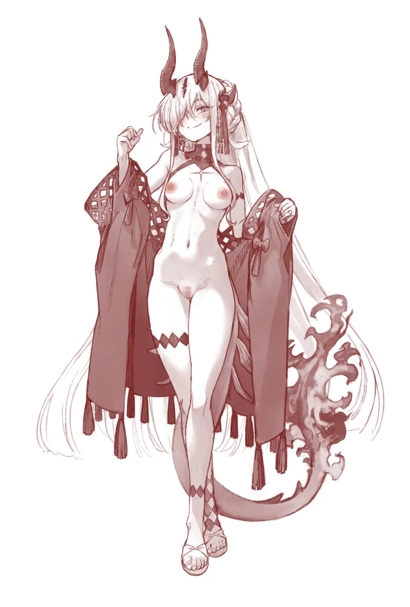 Necrass (Arknights), Necrass (Summer Flowers) (Arknights) by Nurami (Shouji)