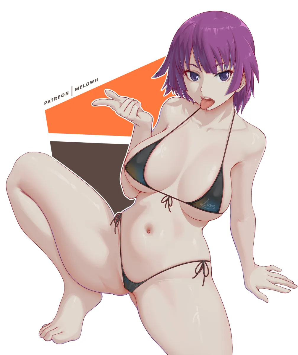 Senjougahara Hitagi by Melowh