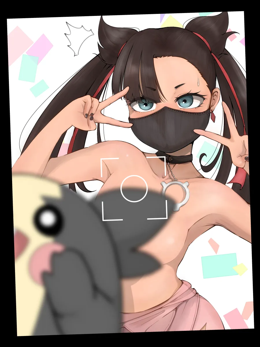 Marnie (Pokemon), Morpeko by Peba