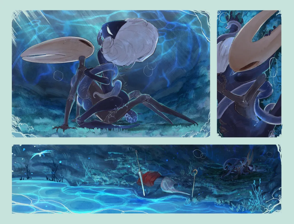 Hornet (Hollow Knight), Lace (Hollow Knight) by Ev1Lfoxx