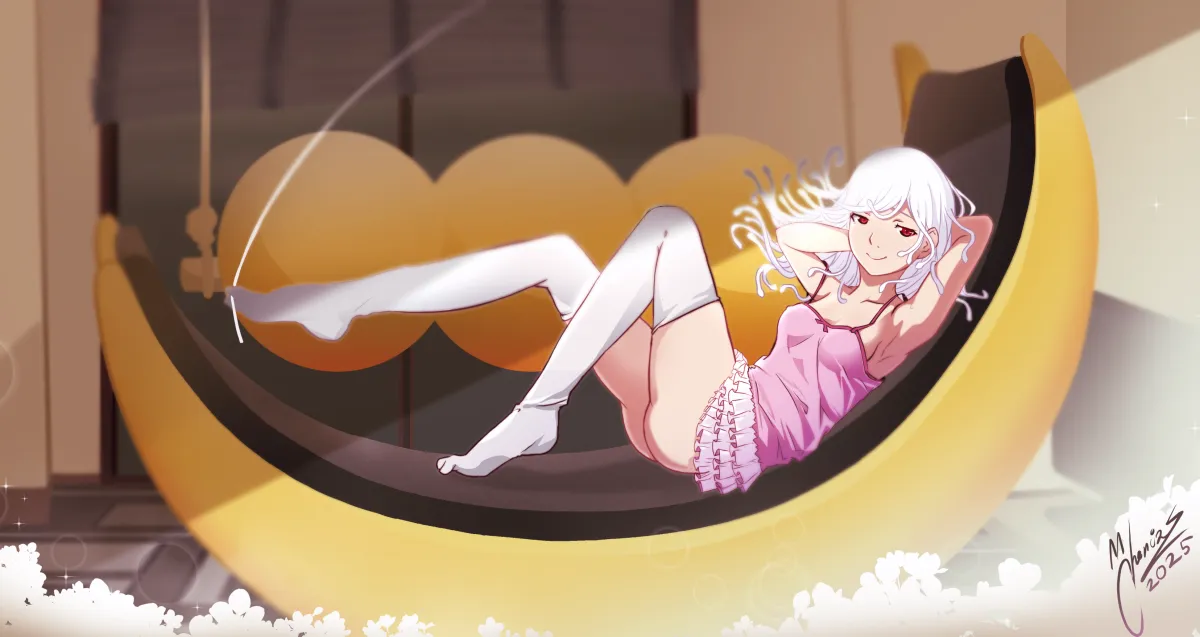 Sengoku Nadeko, God Nadeko by Ccherias