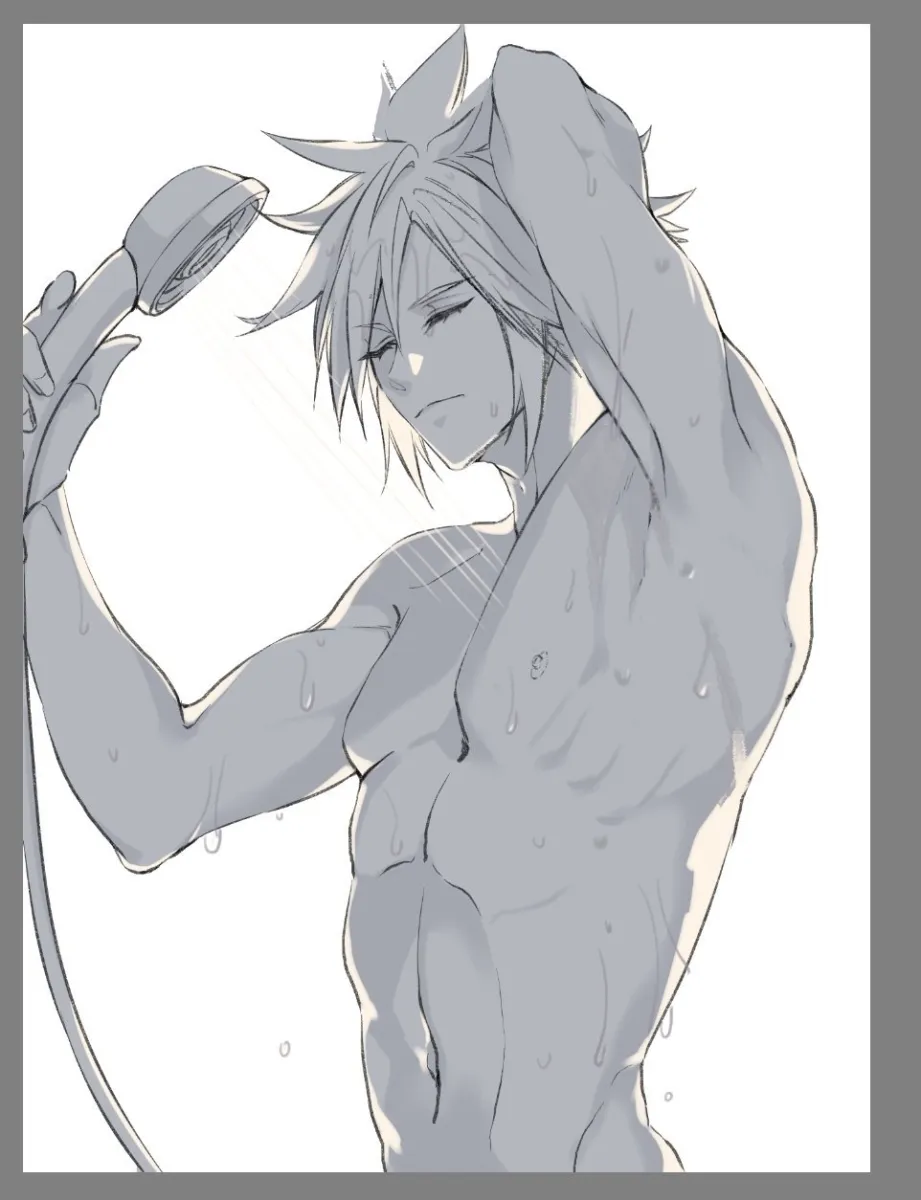 Cloud Strife by Lyell Ff14