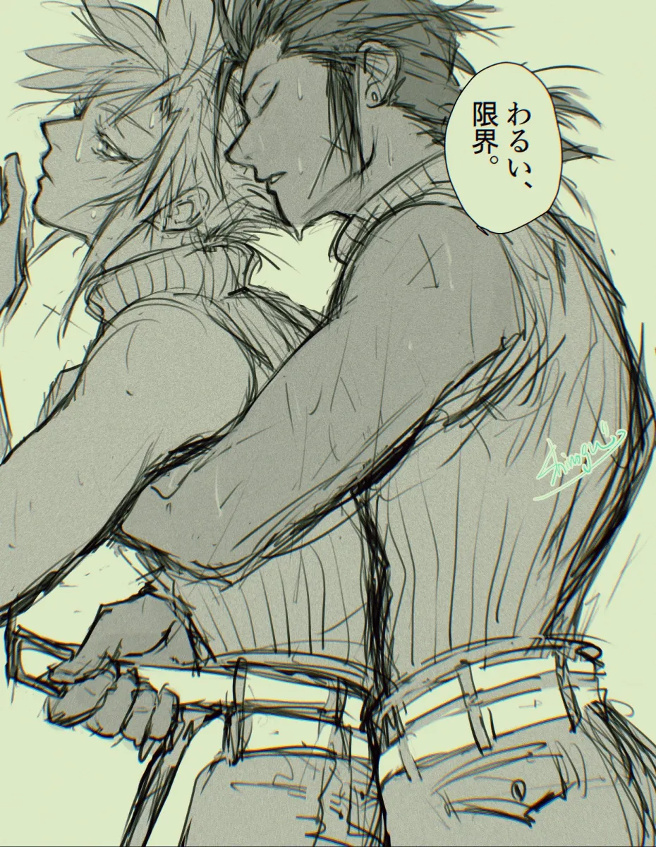 Cloud Strife, Zack Fair by Shinogu R