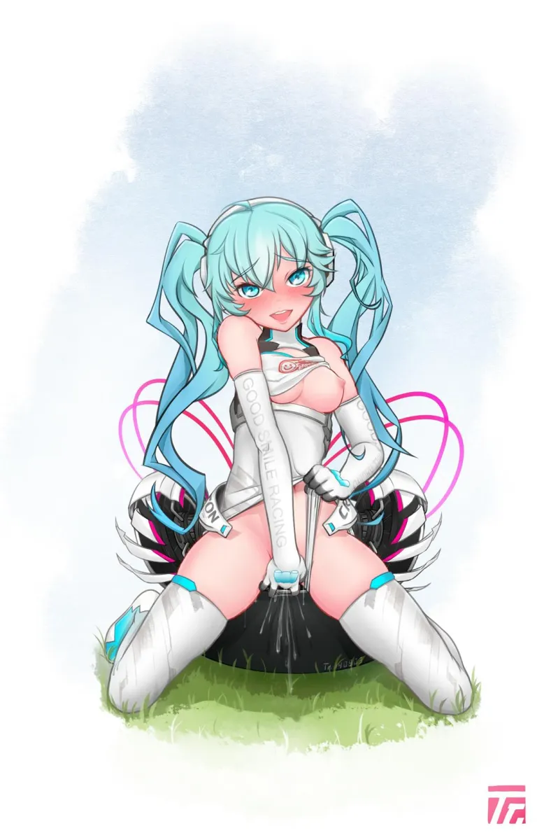 Hatsune Miku, Racing Miku by Trflame