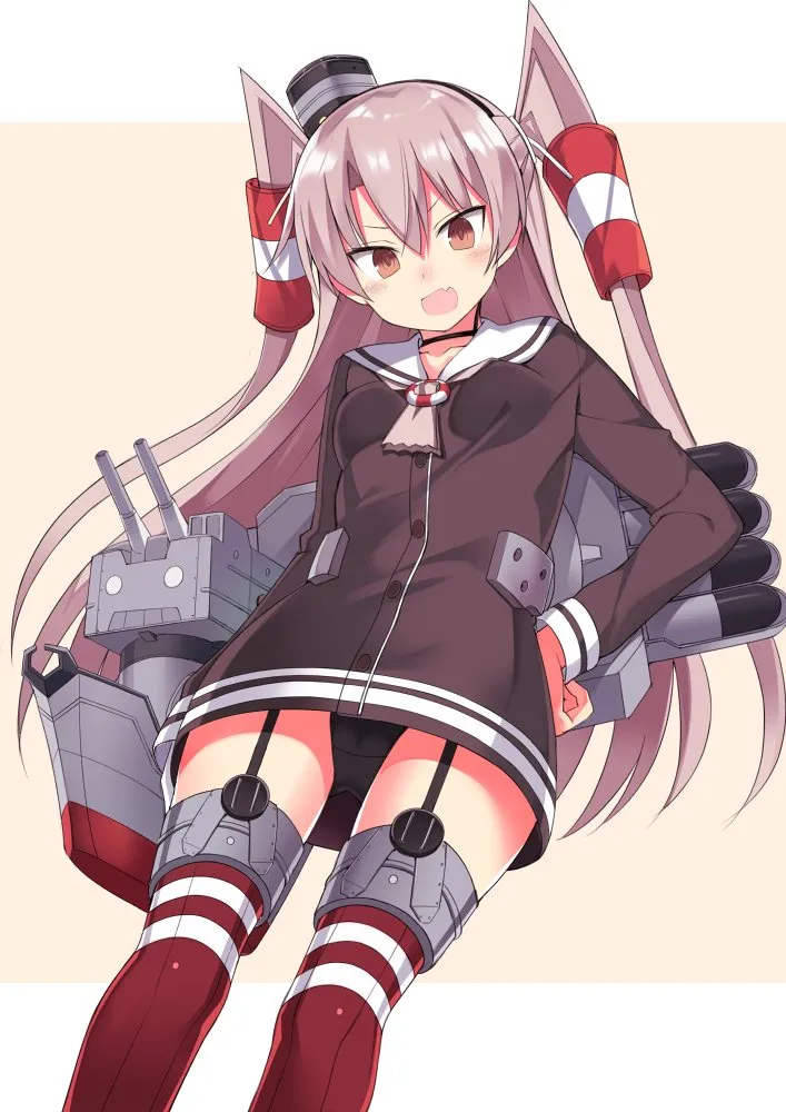 Amatsukaze (Kancolle), Rensouhou-Kun by Kuhotaka