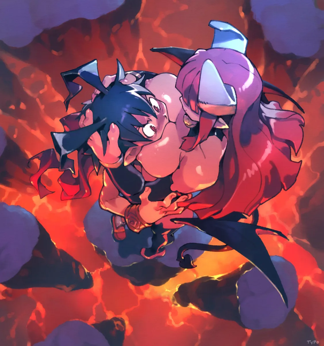 Succubus (Disgaea), Laharl by Optionaltypo