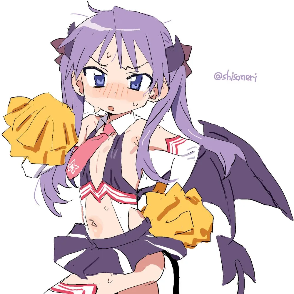 Hiiragi Kagami, Hiiragi Kagami (Succubus Cheer) by Shisoneri