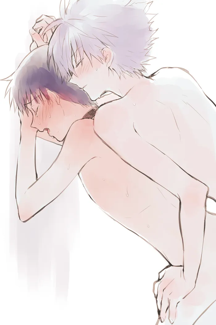 Ikari Shinji, Nagisa Kaworu by 11Kkr
