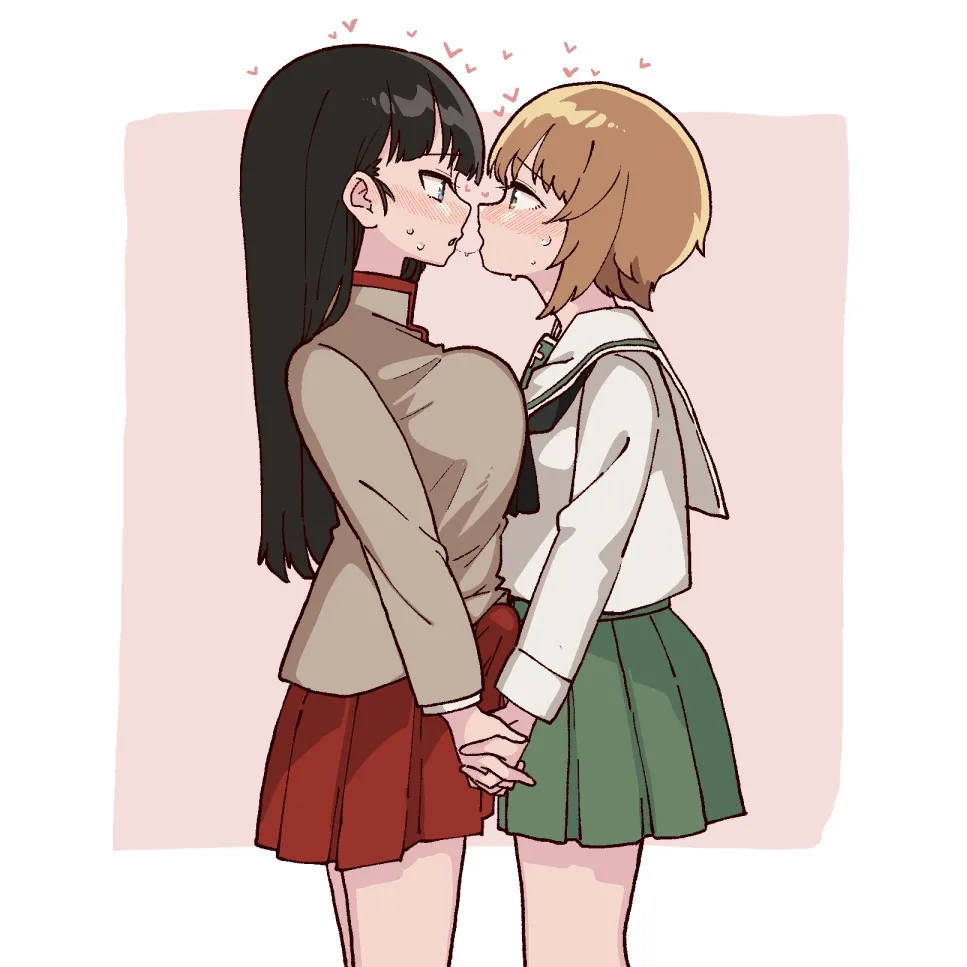 Nishizumi Miho, Nishi Kinuyo by Aoi Kujira