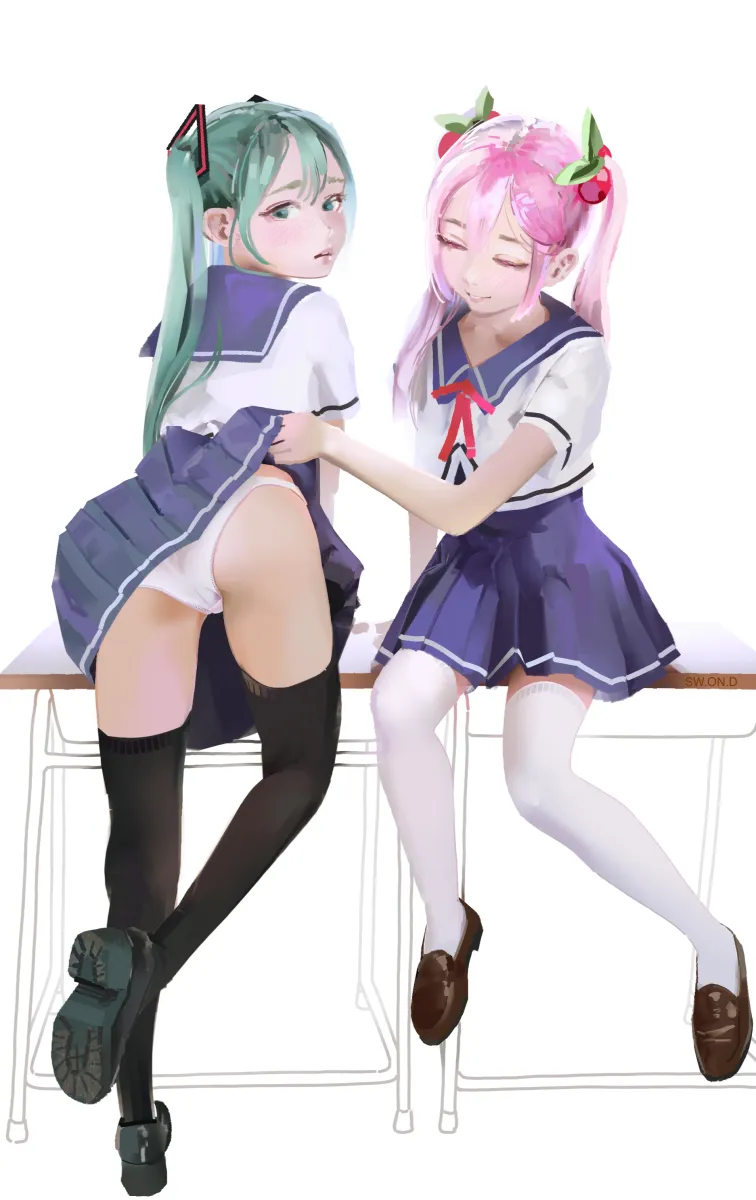 Hatsune Miku, Sakura Miku by Sweetonedollar