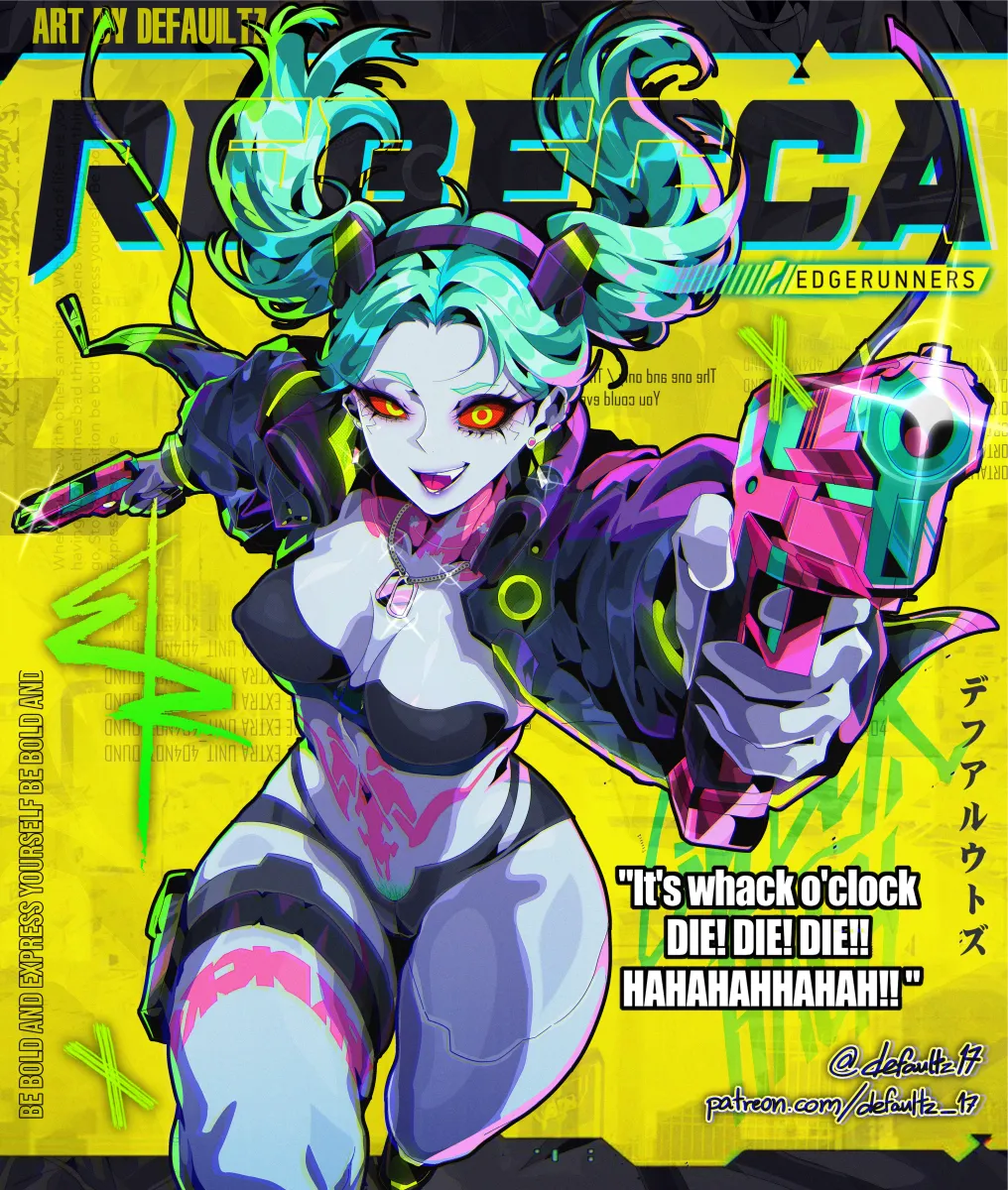 Rebecca (Cyberpunk) by Defaultz