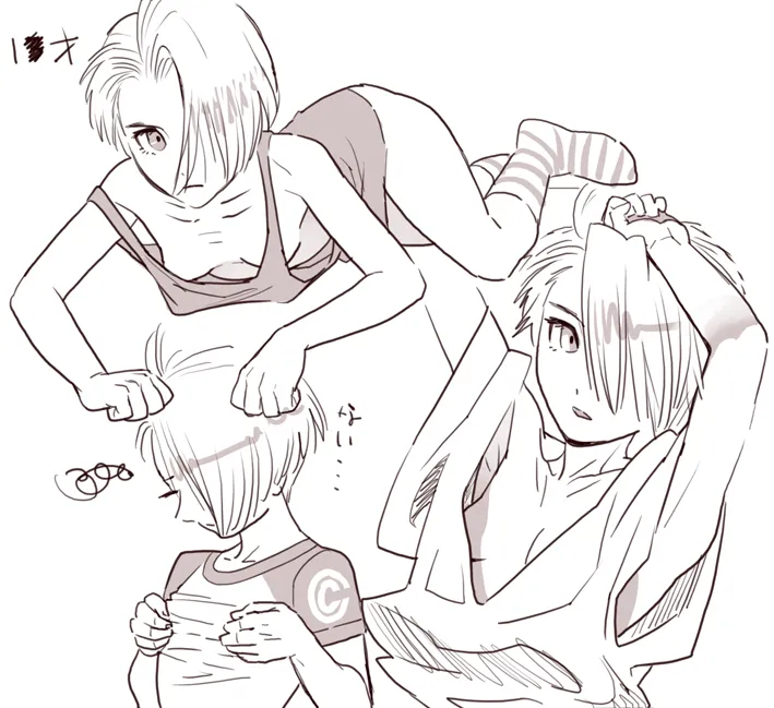 Trunks (Dragon Ball), Trunks (Future) (Dragon Ball) by Isaki (Shimesaba)