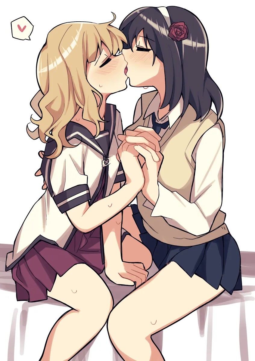 Oomuro Sakurako, Yaeno Miho by Tennosuke (Tejons)